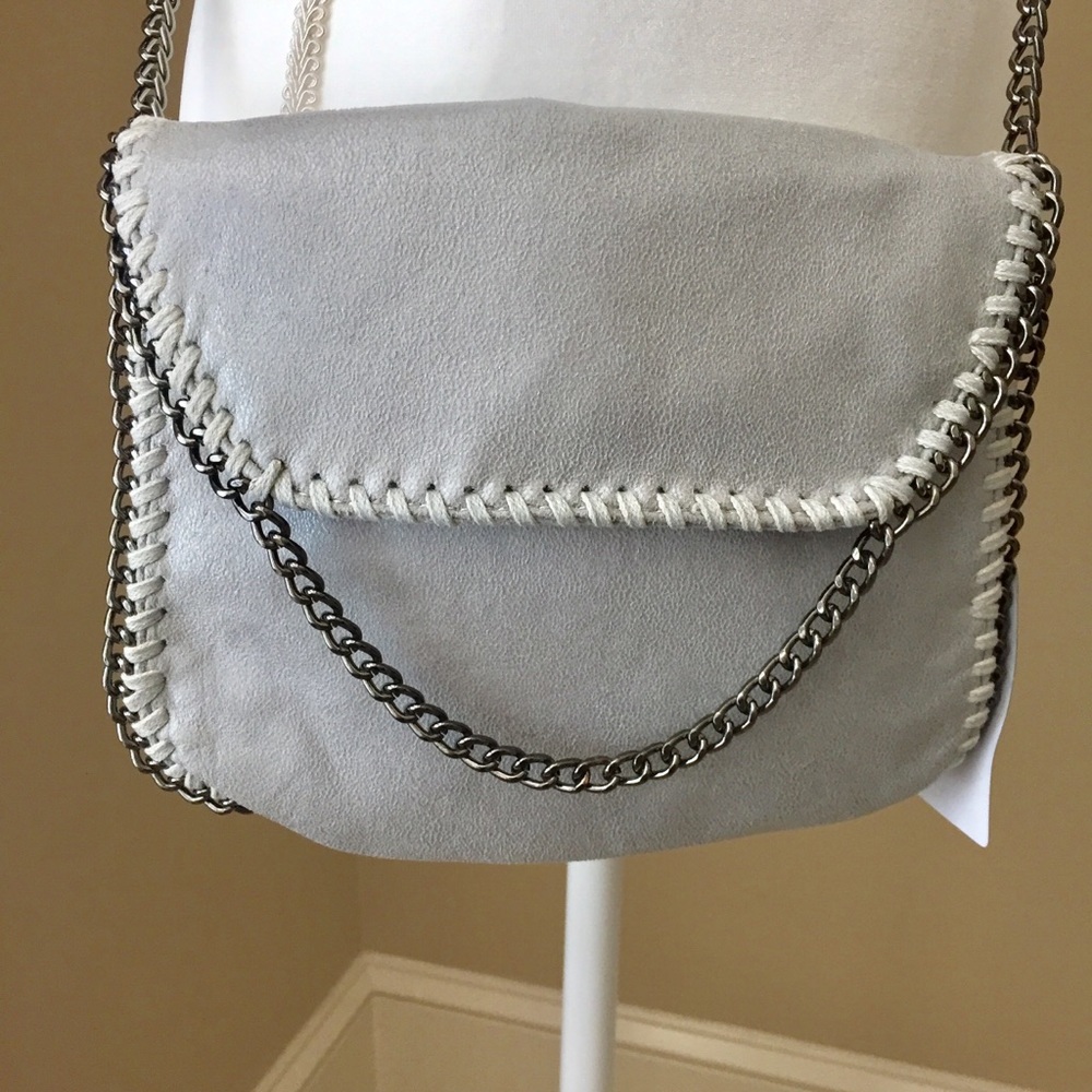 Stylish Gray Crossbody Bag